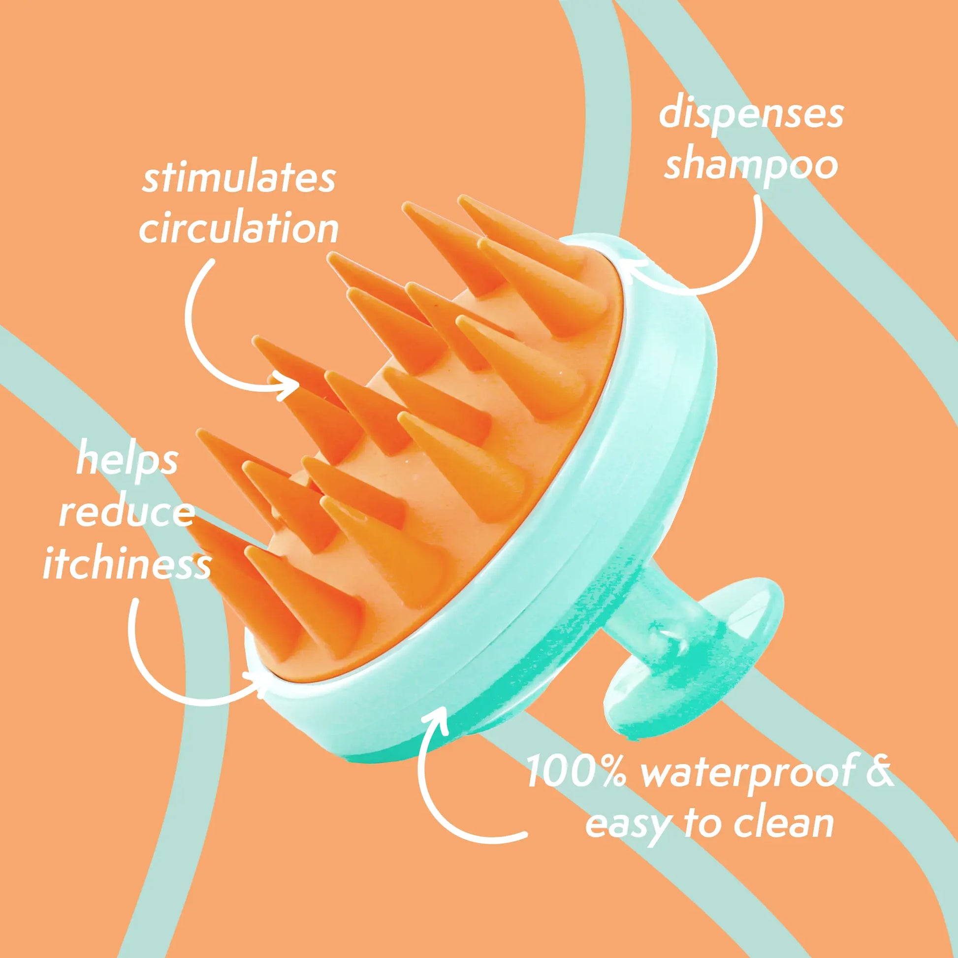 Nature Spell Rosemary Oil Infused Shampoo and Conditioner Set with Scalp Massager Dispenser for Enhanced Hair Growth